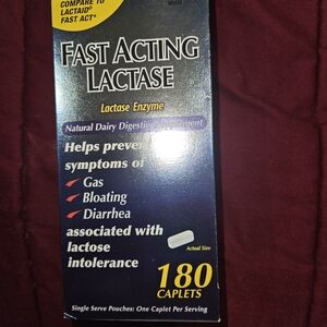 Kirklands Fast Acting Lactase Caplets - Blue and Yellow